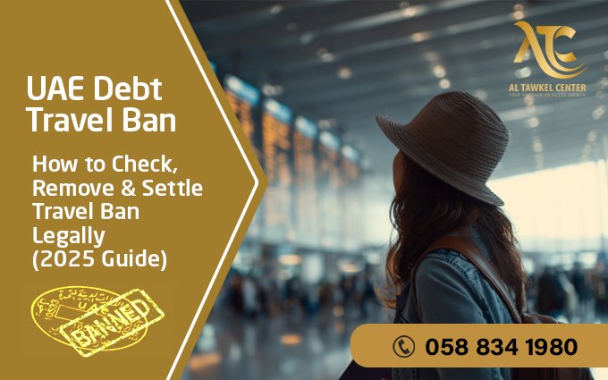UAE Debt Travel Ban &ndash; How to Check, Remove & Settle Travel Ban Legally in 2025